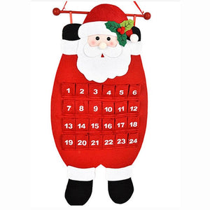 Christmas Old Man Snow Man Deer Calendar Advent