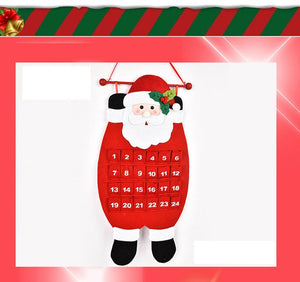 Christmas Old Man Snow Man Deer Calendar Advent