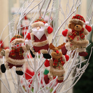 Christmas Ornaments Gift Santa Claus Snowman