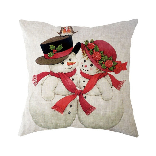 Christmas Pillow Case Home Decoration Office Sofa