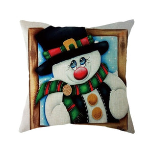 Christmas Pillow Case Home Decoration Office Sofa