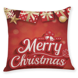 Christmas Pillowcase Home Decor Cushion Cover