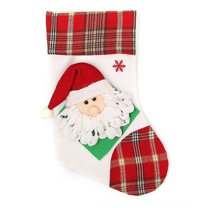 Christmas Sock Gift Bag Cloth Xmas Tree Hanging