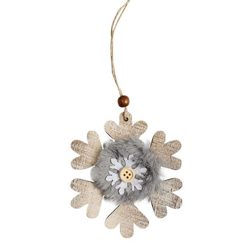 Christmas Tree Hanging Ornament Decor Snowflake