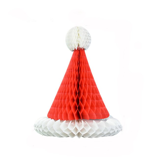 Christmas Vintage Beistle Santa Mini Honeycomb