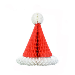 Christmas Vintage Beistle Santa Mini Honeycomb