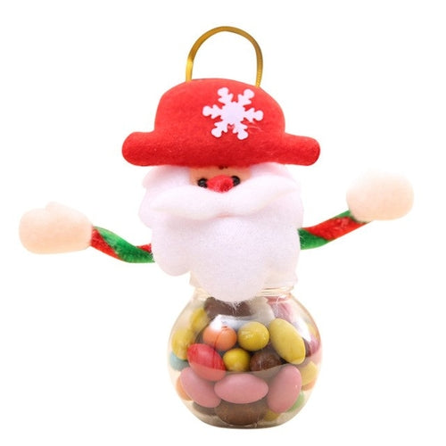Christmas gift Cute Christmas Candy Storage Can