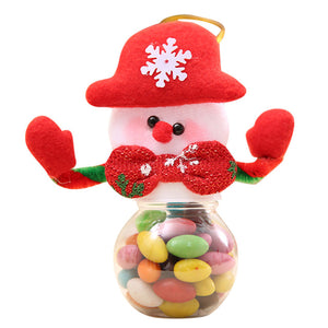 Christmas gift Cute Christmas Candy Storage Can