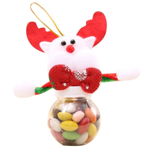 Christmas gift Cute Christmas Candy Storage Can