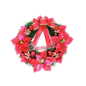 Christmas wreath Christmas Party Leaf Fall Door