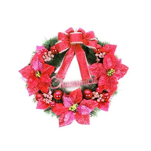 Christmas wreath Christmas Party Leaf Fall Door