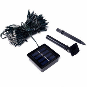 Easy To Carry 100LED Solar/Battery Light Outdoor