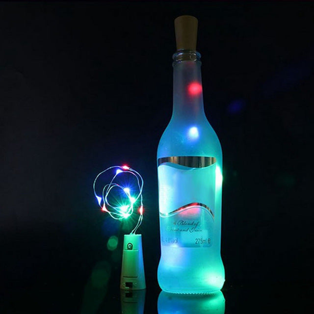 Fashion Wine Bottle Cork Christmas String Light 20