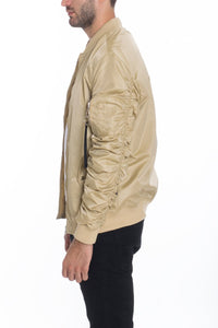 FLIGHT LINED BOMBER- KHAKI