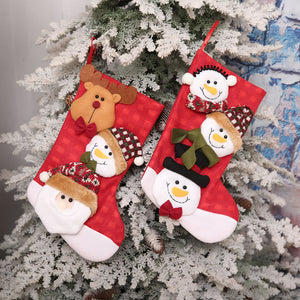 Happy New Year Home Decorative Christmas Stocking