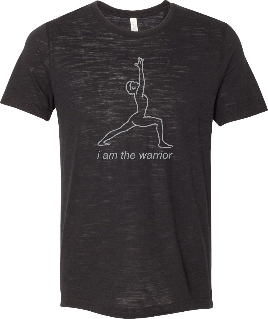 Yoga T-shirt Line Warrior Burnout Tee