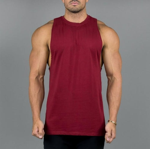 Mens Bodybuilding Tank Tops Gyms Fitness Workout