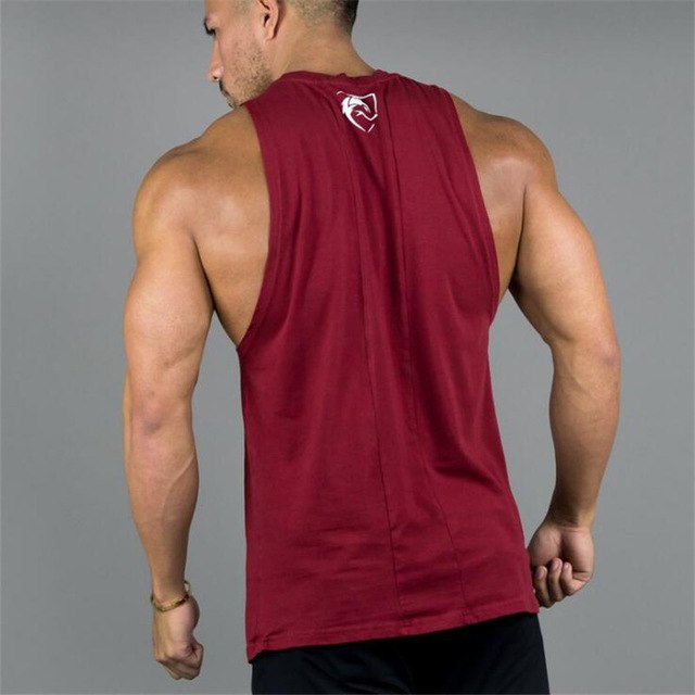 Mens Bodybuilding Tank Tops Gyms Fitness Workout