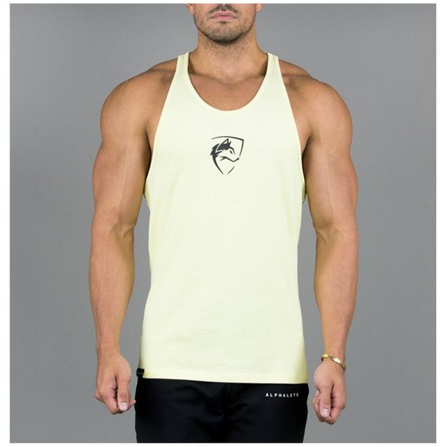 Mens Tank Top   Gyms Fitness Bodybuilding