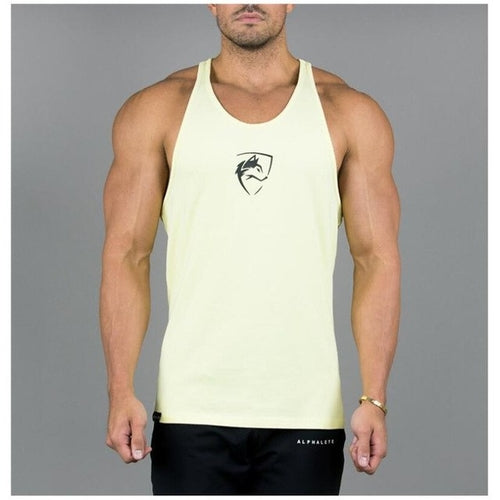 Mens Tank Top   Gyms Fitness Bodybuilding