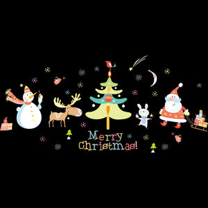 Merry Christmas Background Wall Decoration