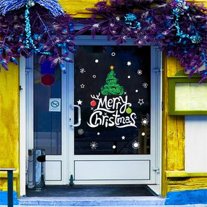 Merry Christmas Home Household Room Wall Sticker