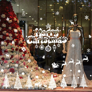 Merry Christmas Home Household Room Wall Sticker