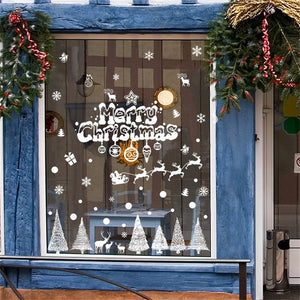 Merry Christmas Home Household Room Wall Sticker