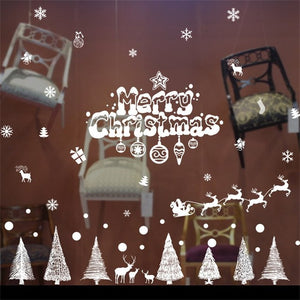 Merry Christmas Home Household Room Wall Sticker