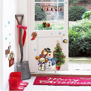 Merry Christmas Household Room Window Wall Sticker