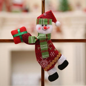 Merry Christmas Ornaments Gift Santa Claus Snowman