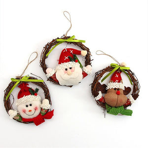 Merry Christmas Party Rattan + High-grade Fabrics
