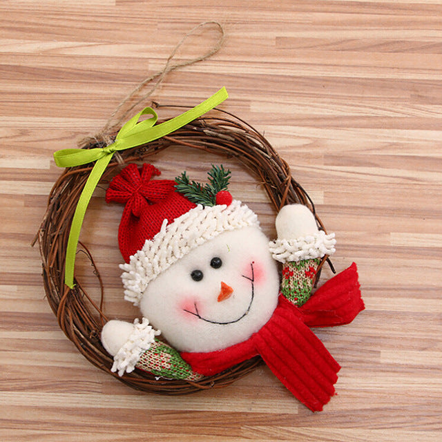 Merry Christmas Party Rattan + High-grade Fabrics