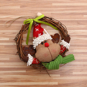 Merry Christmas Party Rattan + High-grade Fabrics