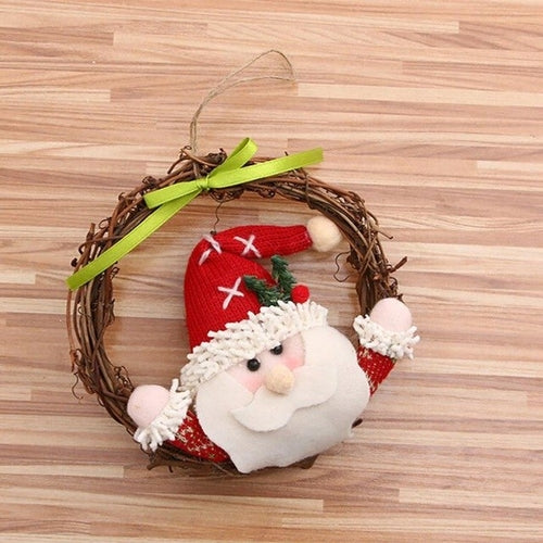 Merry Christmas Party Rattan + High-grade Fabrics