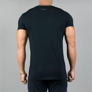 Brand Summer  Fashion Men Gyms Cotton T