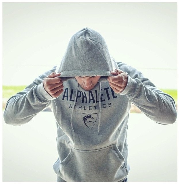 Men Gyms Hoodies Gyms Fitness Bodybuilding