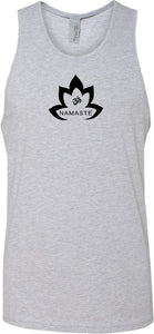 Black Namaste Lotus Premium Yoga Tank Top