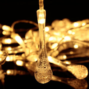 New Create 1.5M 10LED Colorful Copper Glow Water