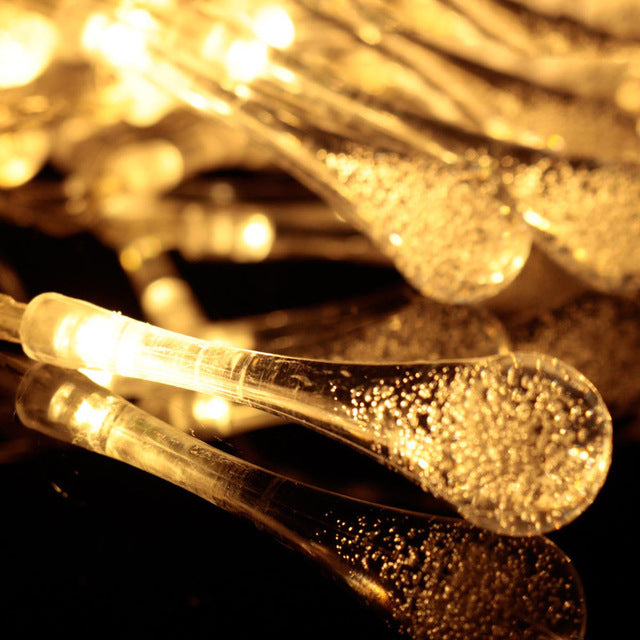 New Create 1.5M 10LED Colorful Copper Glow Water