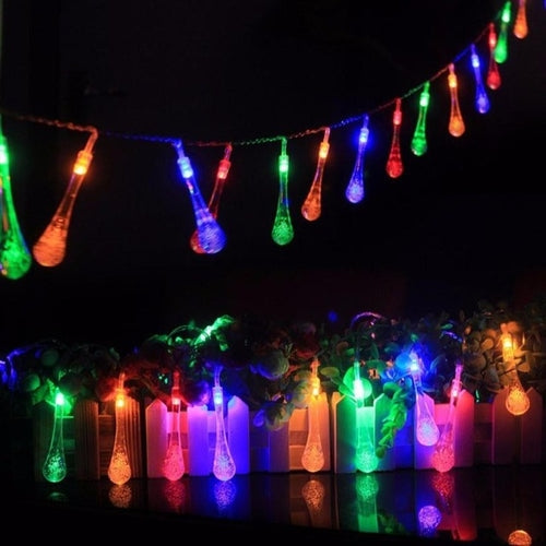 New Create 1.5M 10LED Colorful Copper Glow Water