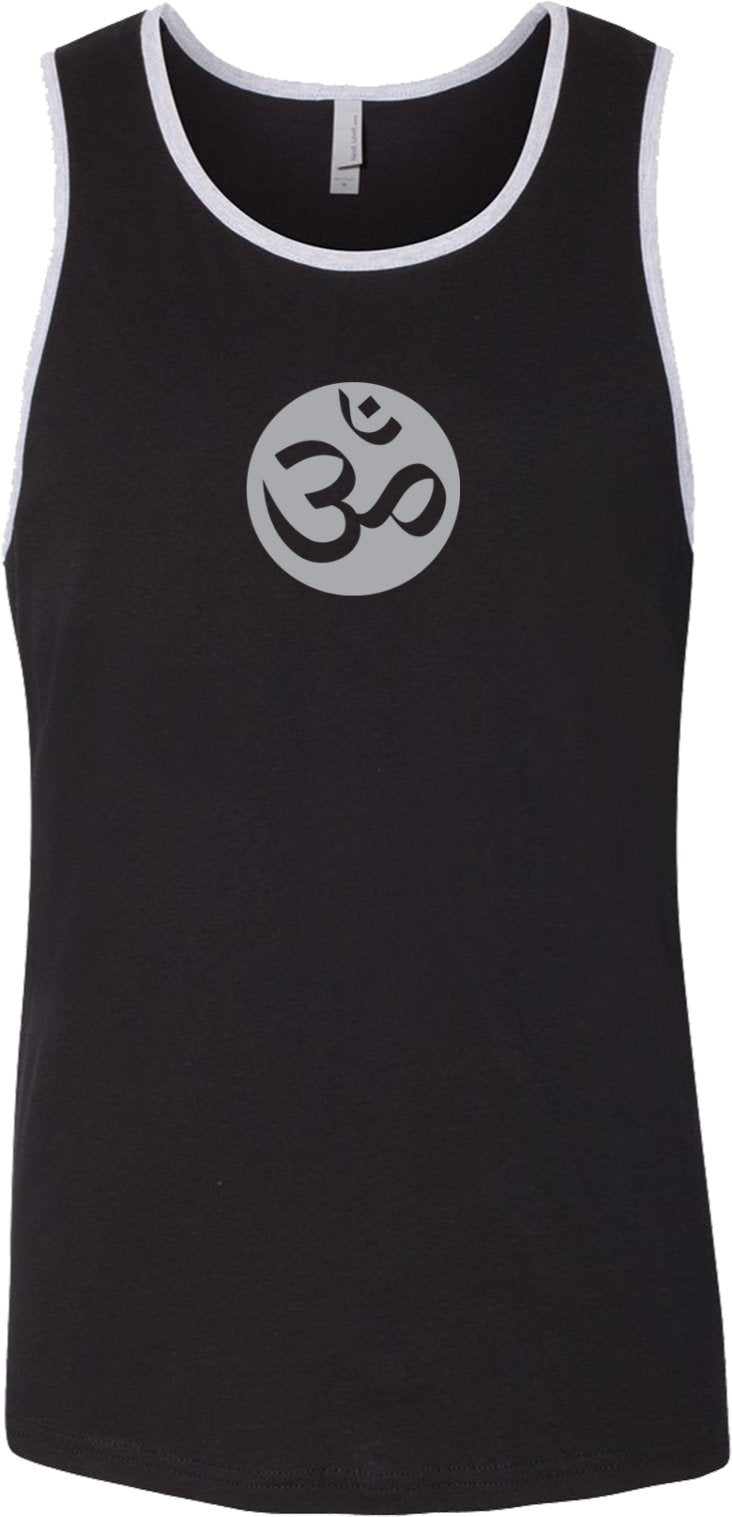 Big OM Print Premium Yoga Tank Top