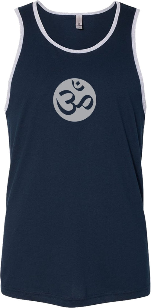 Big OM Print Premium Yoga Tank Top