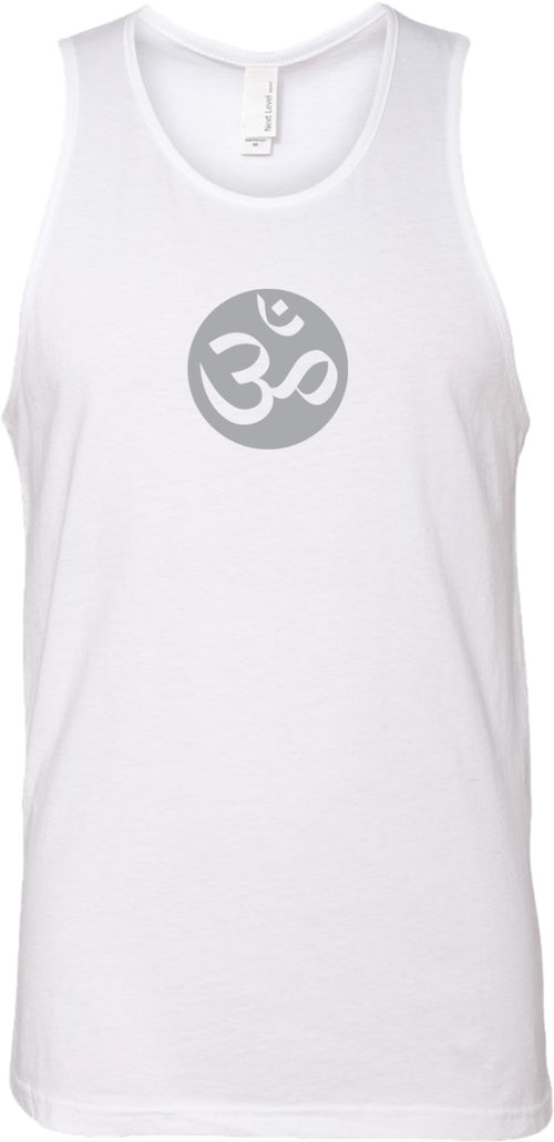 Big OM Print Premium Yoga Tank Top