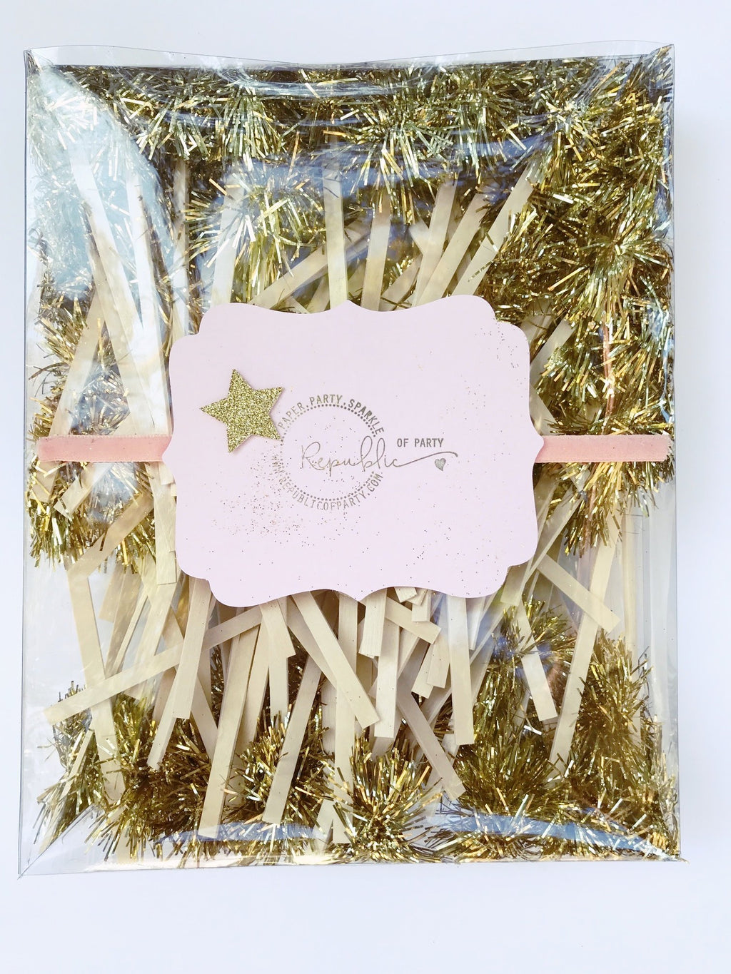 Bulk Gold Tinsel Toppers