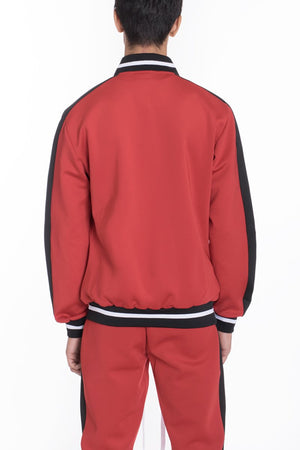 RALLY TRACK JACKET- RED
