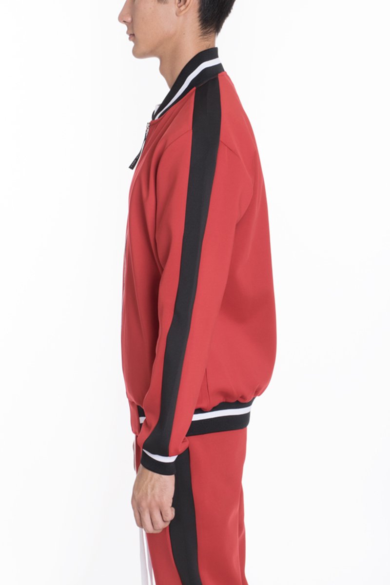 RALLY TRACK JACKET- RED