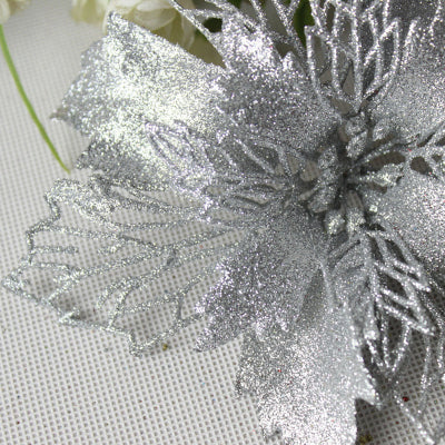 Romantic Rosette Christmas Tree Hanging Charm