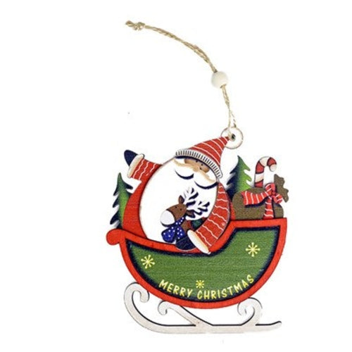 Santa Christmas Tree Hanging Home Decorative Cute