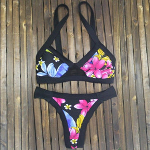 Sexy Women Bikini Set Swimwear Padded Bra Swimsuit